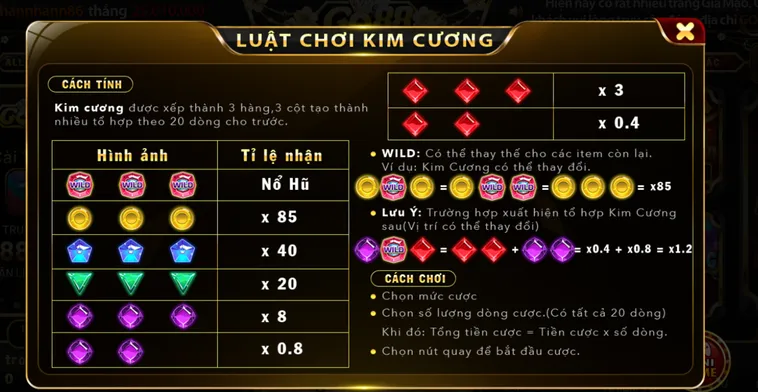 Bí Quyết Chinh Phục Nổ Hũ Kim Cương Tại GO88 Nhận Thưởng Cực Lớn 2 Bí Quyết Chinh Phục Nổ Hũ Kim Cương Tại GO88 Nhận Thưởng Cực Lớn