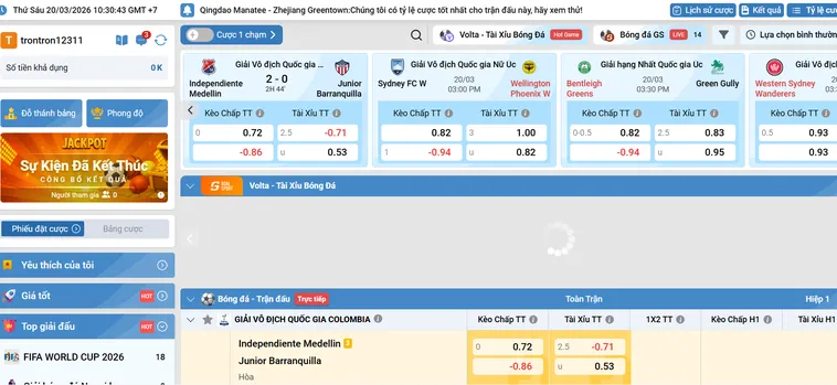 Khám Phá Sảnh Thể Thao GO88 Nơi Hội Tụ Những Kèo Cược Đẳng Cấp Nhất
